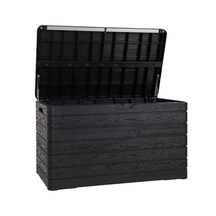 Toomax Toomax Cushion box Dolomiti - 970L - 146x82x85cm - Resin Grey Wood