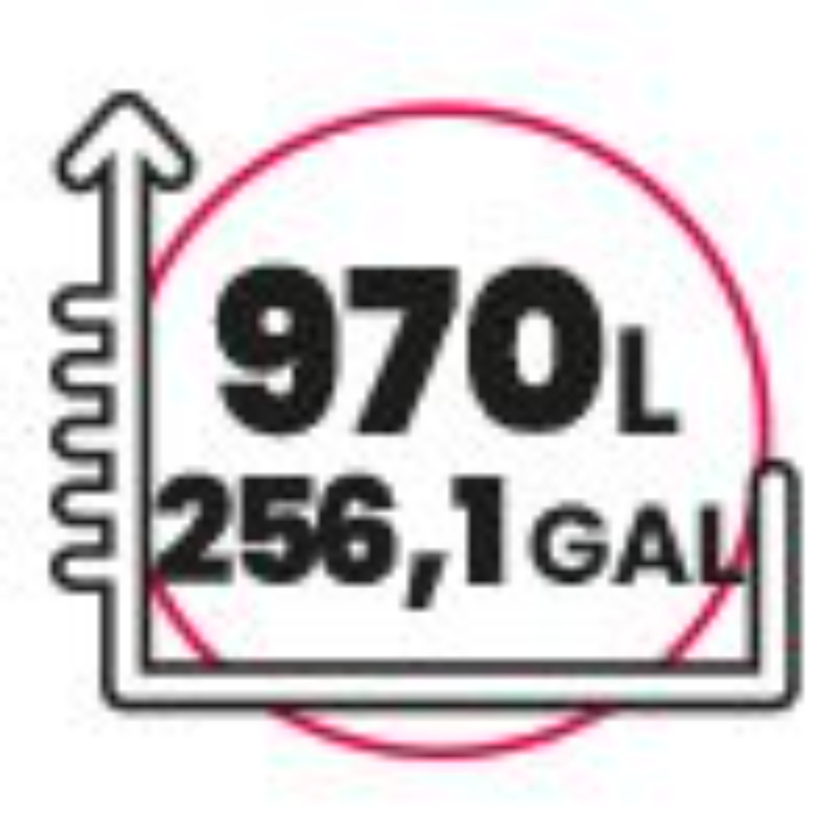 Toomax Toomax Cushion box Dolomiti - 970L - 146x82x85cm - Resin Grey Wood