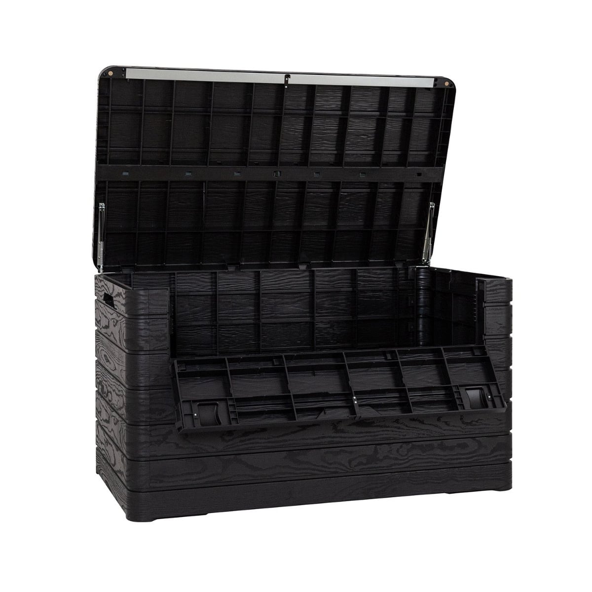 Toomax Kussenkist kussenbox Dolomiti - 970L - 146x82x85cm - Kunststof Grey Wood