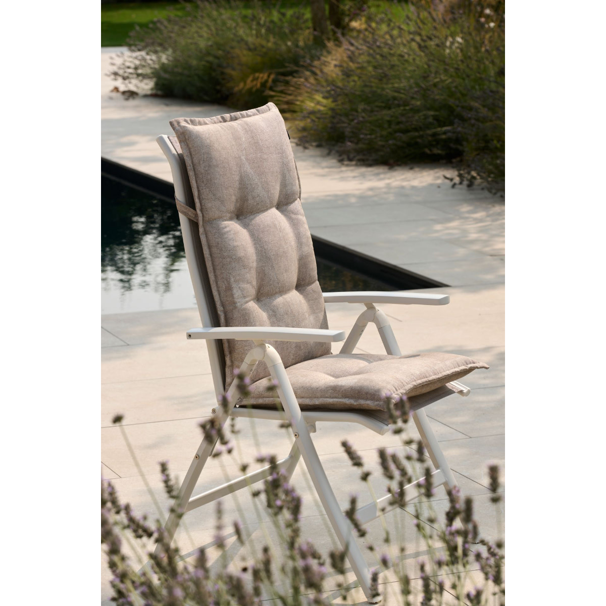 Hartman Hartman Bahama Beige Hoge Rug kussen 123x50x10cm