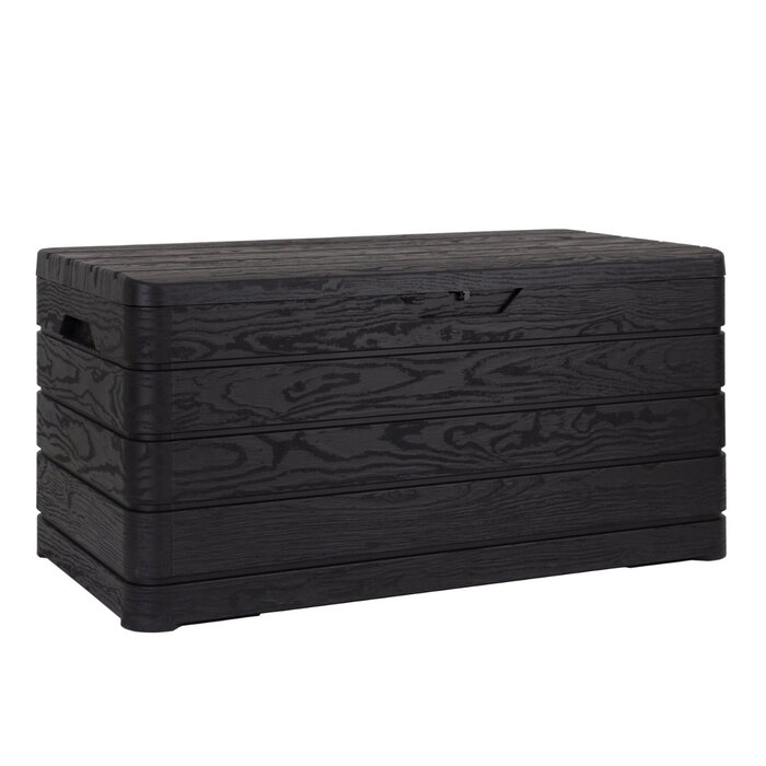 Toomax Kussenkist kussenbox Dolomiti - 500L - 130x65x64cm - Kunststof Grey Wood