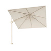 Platinum Voyager T2 zweefparasol - 270x270 - Sandstone frame- Ivory - art.7165H