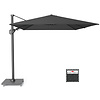 Tierra Outdoor Duraflex Parasol 300x300cm Charcoal - TO-9909