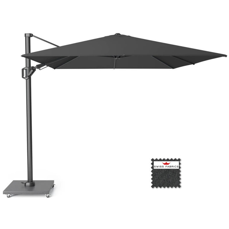 Tierra Outdoor Tierra Outdoor Duraflex Parasol 300x300cm Charcoal - TO-9909