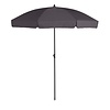 Platinum beach parasol Aruba round 200cm dark grey