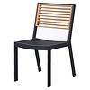 Higold York dining chair WITHOUT ARM -charcoal-zwart