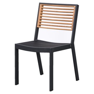 Higold Higold York dining chair WITHOUT ARM -charcoal-zwart