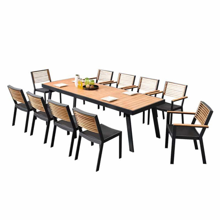 Higold Higold York dining chair WITHOUT ARM -charcoal-zwart