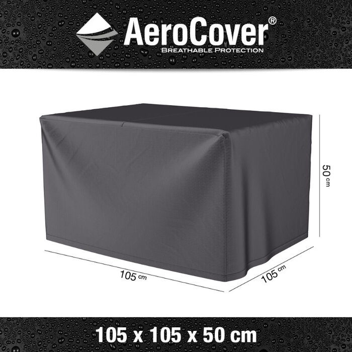 Platinum Aerocover Lounge, Coffee, Fire table cover 105x105xH50 art.9116