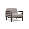 Nardi Maximo Loungestoel Modulair Terra frame - Lava Sunbrella cushions