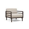 Nardi Maximo Loungestoel Modulair Terra frame - Perla Sunbrella cushions