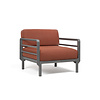 Nardi Maximo Loungestoel Modulair Basalto - Cannella Sunbrella cushions