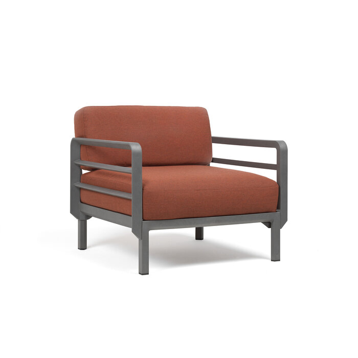 Nardi Nardi Maximo Loungestoel Modulair Basalto - Cannella Sunbrella cushions