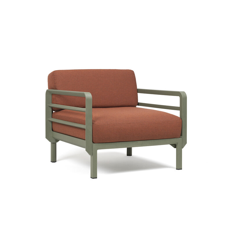 Nardi Nardi Maximo Loungestoel Modulair Cactus frame - Cannella Sunbrella cushions