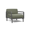 Nardi Maximo Loungestoel Modulair Basalto frame - Timo Sunbrella cushions