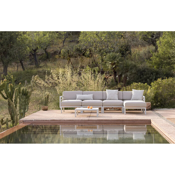 Nardi Nardi Maximo Loungestoel Modulair - Cactus Groen frame kleur - Diverse Sunbrella kussenkleuren -