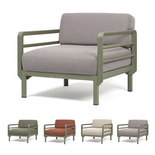 Nardi Nardi Maximo Loungestoel Modulair - Cactus Groen frame kleur - Diverse Sunbrella kussenkleuren -