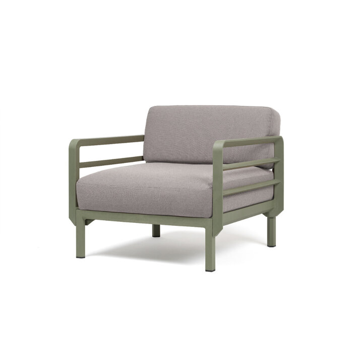 Nardi Nardi Maximo Loungestoel Modulair - Cactus Groen frame kleur - Diverse Sunbrella kussenkleuren -