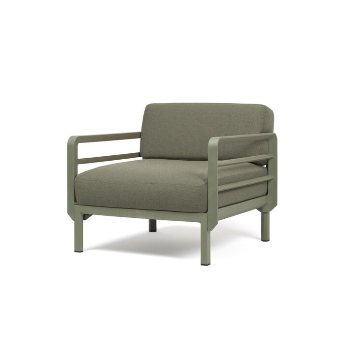 Nardi Nardi Maximo Modular Lounge chair - Cactus Green frame color - Various Sunbrella cushions colors -