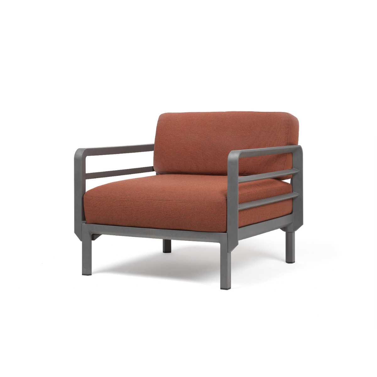 Nardi Nardi Maximo Loungestoel Modulair - Basalt Grijs frame kleur - Diverse Sunbrella kussenkleuren -