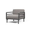 Nardi Maximo Modular Lounge chair - Basalt Grey frame - Various Sunbrella cushion colors -