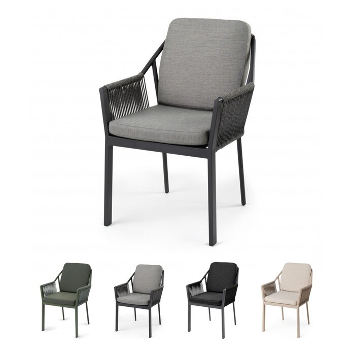 Tierra Outdoor Tierra Outdoor Liv Dining Chair inclusief zitkussens - diverse kleuren -