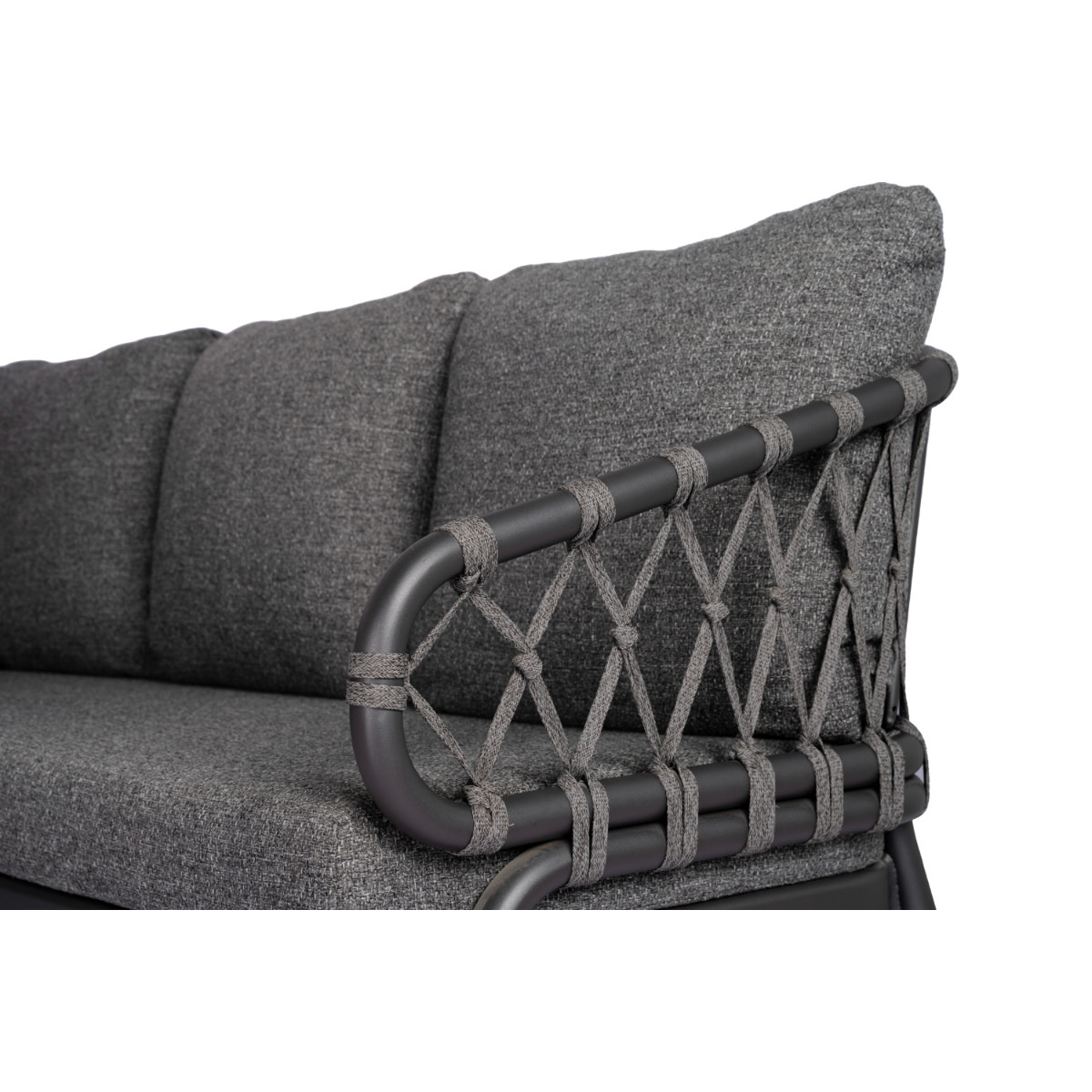 Tierra Outdoor Tierra Outdoor Natal Lounge Dining Set Links Grey -Stone Grey kussens - TO-5577