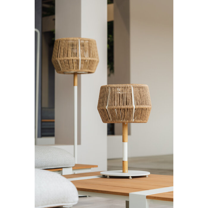 Tierra Outdoor Tierra Outdoor Lumi Solar Lamp Large Creme White - 41roundx170cm - TO-8255