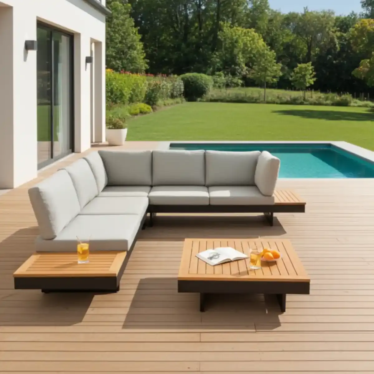 Callisto Callisto Portofino lounge set 3-dlg - 323x245x70h cm