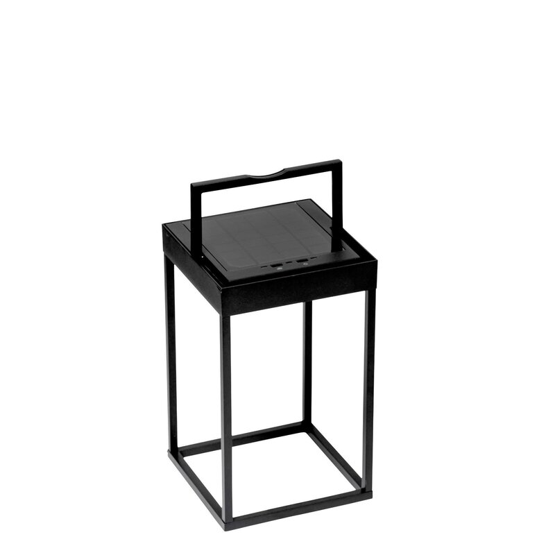 Kettler KETTLER Solar LED Lantarn Squared 18,4 x 18,4 x 30cm, matt black