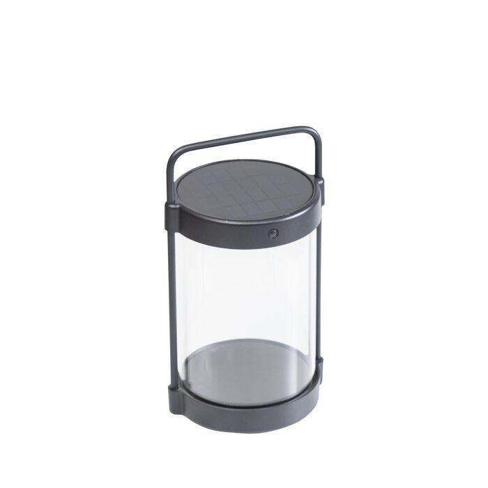 Kettler KETTLER Solar LED Lantarn Round Ø17,1cm, high 30cm, Grey