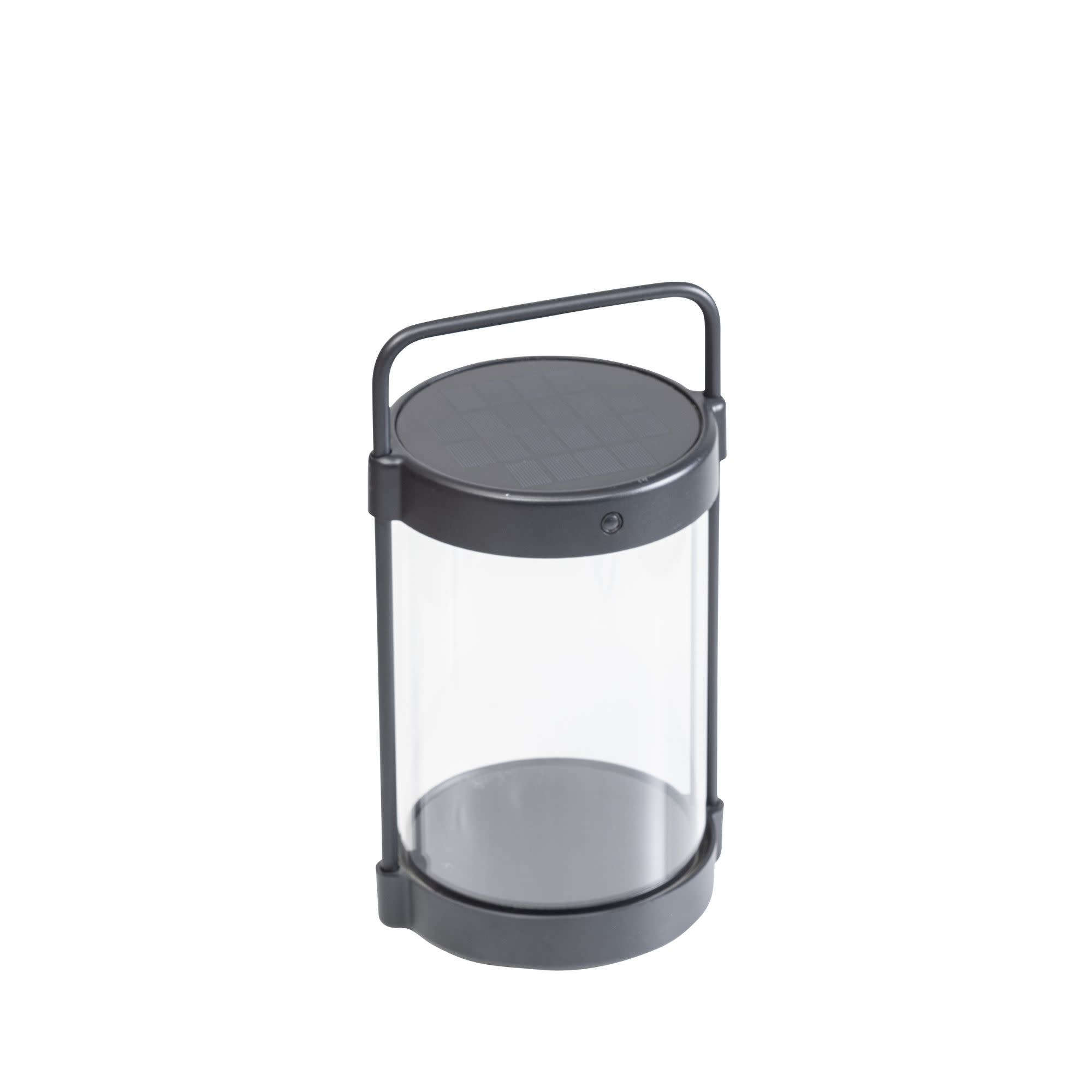 Kettler KETTLER Solar LED Lantarn Round high 30cm, Grijs