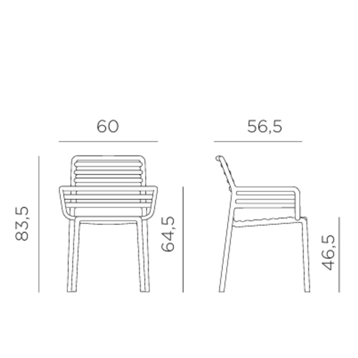 Nardi Nardi Doga armchair Agave Green