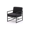 Hartman Amsterdam LOUNGE chairs Charcoal frame, DARK GRAY   Sunbrella