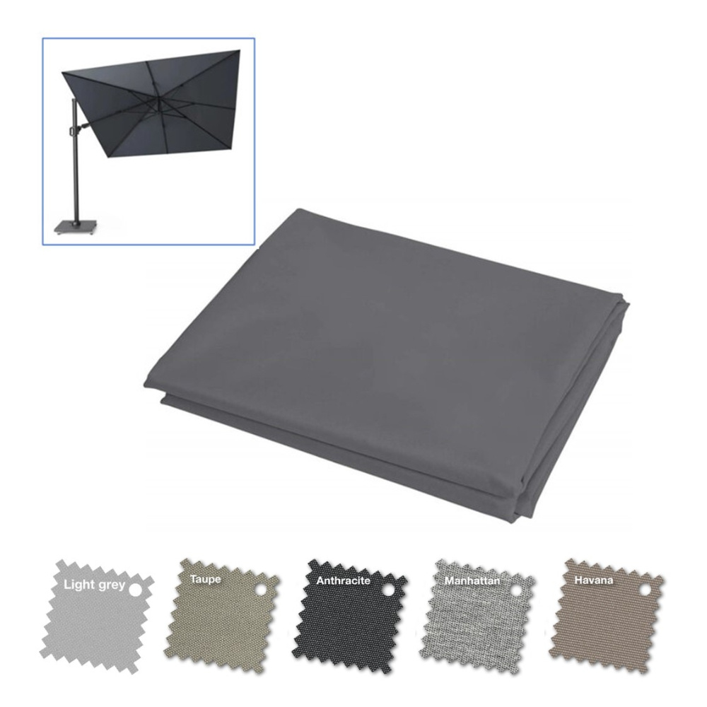 Platinum Platinum – REPLACEMENT CANOPY for free arm parasol – Challenger T2 – 300x300 cm -