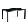 Tierra Outdoor Briga Table Charcoal frame - Trespa HPL Marble