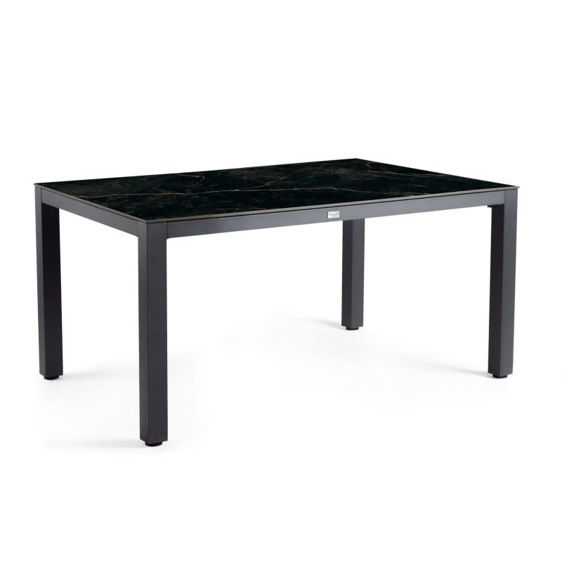 Tierra Outdoor Tierra Outdoor Briga Table Charcoal frame - Trespa HPL Marble