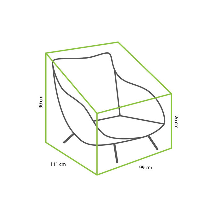 Tierra Outdoor Tierra Outdoor KING chair cover TO-5366