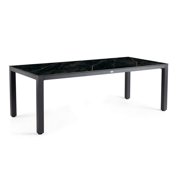 Tierra Outdoor Tierra Outdoor Briga Table Charcoal frame - Trespa HPL Marble