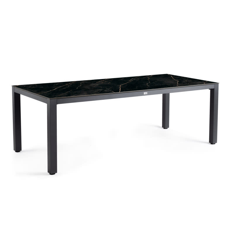 Tierra Outdoor Tierra Outdoor Briga Table Charcoal frame - Trespa HPL Marble