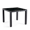 Tierra Outdoor Briga Table Charcoal frame - Trespa HPL Marble