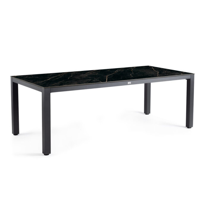 Tierra Outdoor Tierra Outdoor Briga Table Charcoal frame - Trespa HPL Marble