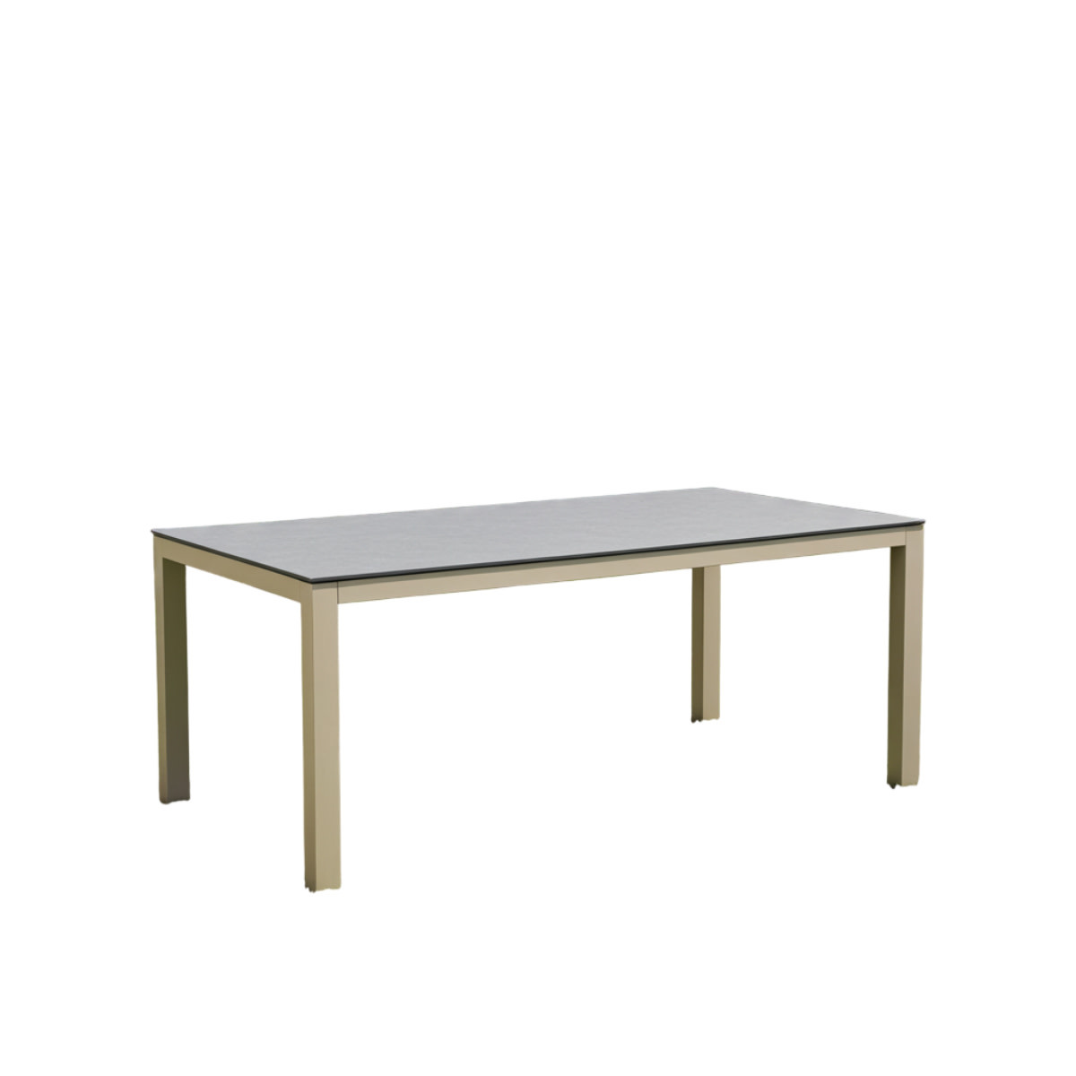 Tierra Outdoor Tierra Outdoor Briga Table CHAMPAGNE frame - Trespa Ophira stonelook top