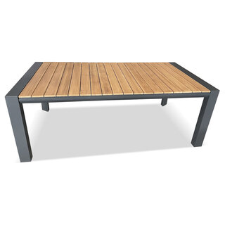 Hamilton Bay Outdoor Hamilton Bay OUTDOOR  double extension table SAMOS 200/260/320*100cm charcoal
