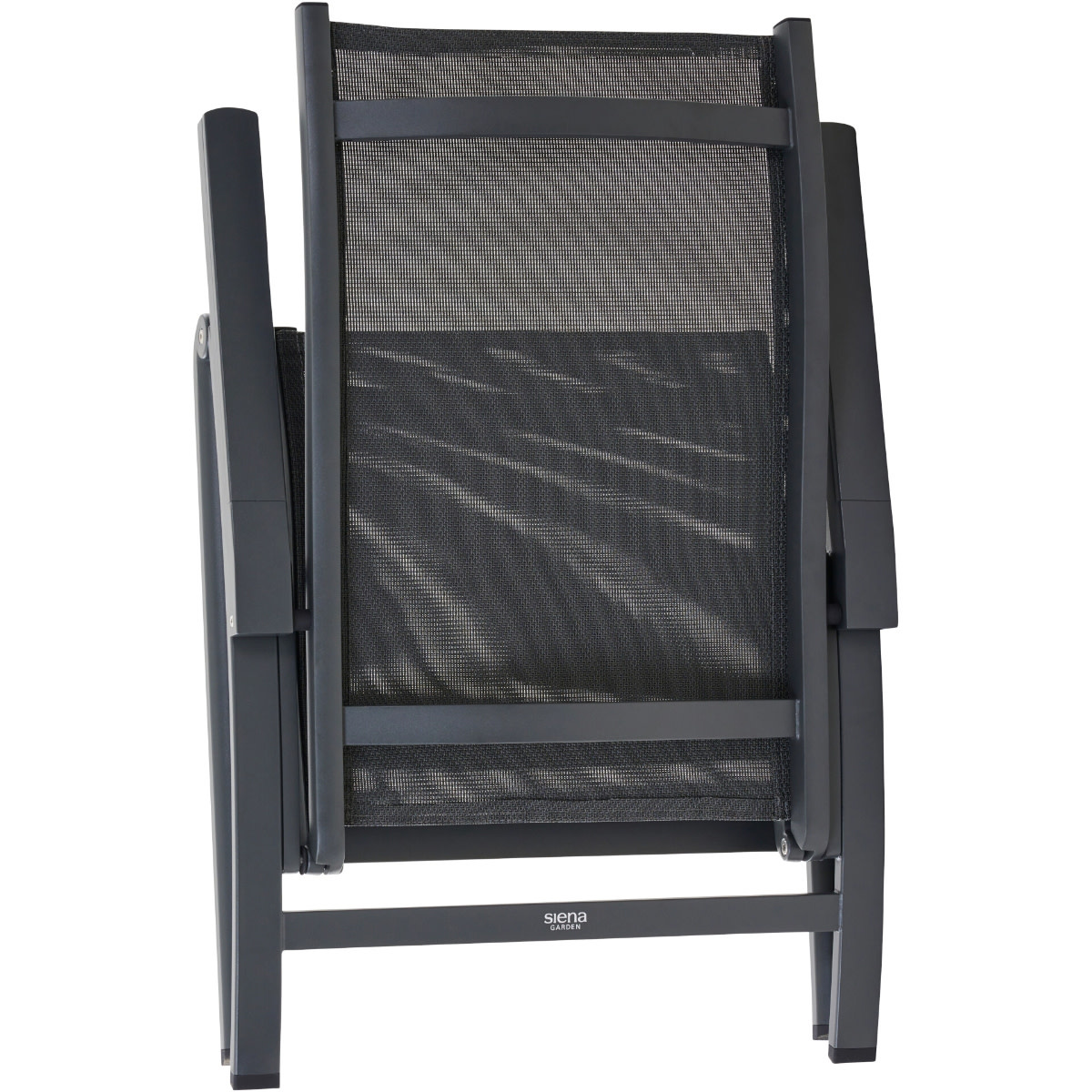 Siena Garden TAYLOR recliner adjustable Aluminum frame and arm rests -  Grey sling