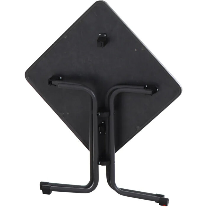 Siena Garden PACO Klaptafel 70x70cm staal, melamin kunststof blad