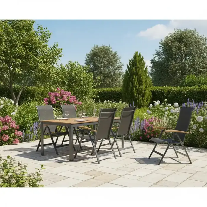 Hartman Hartman-Alice-STANDENSTOEL-TEAK-Xerix-2x2-textilene-100%-Fsc