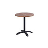 Hartman Bistro Table r.70 Teak blad, frame zwart