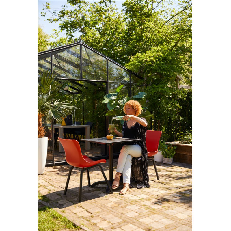 Hartman Hartman Sophie HPL Bistro Table 68x68cm with flip function zwart