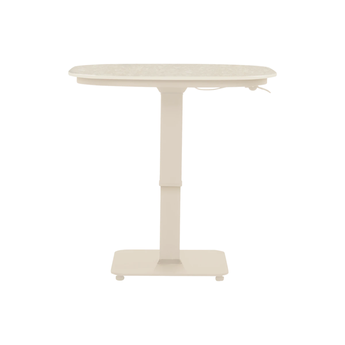 Hartman Hartman TUBB bistro table -70x70cm - height-adjustable - Sand Frame - Ceramic beige top